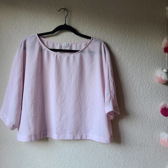 Wilfred Tops - Aritzia Wilfred Blayze Blouse Magnolia Size L
